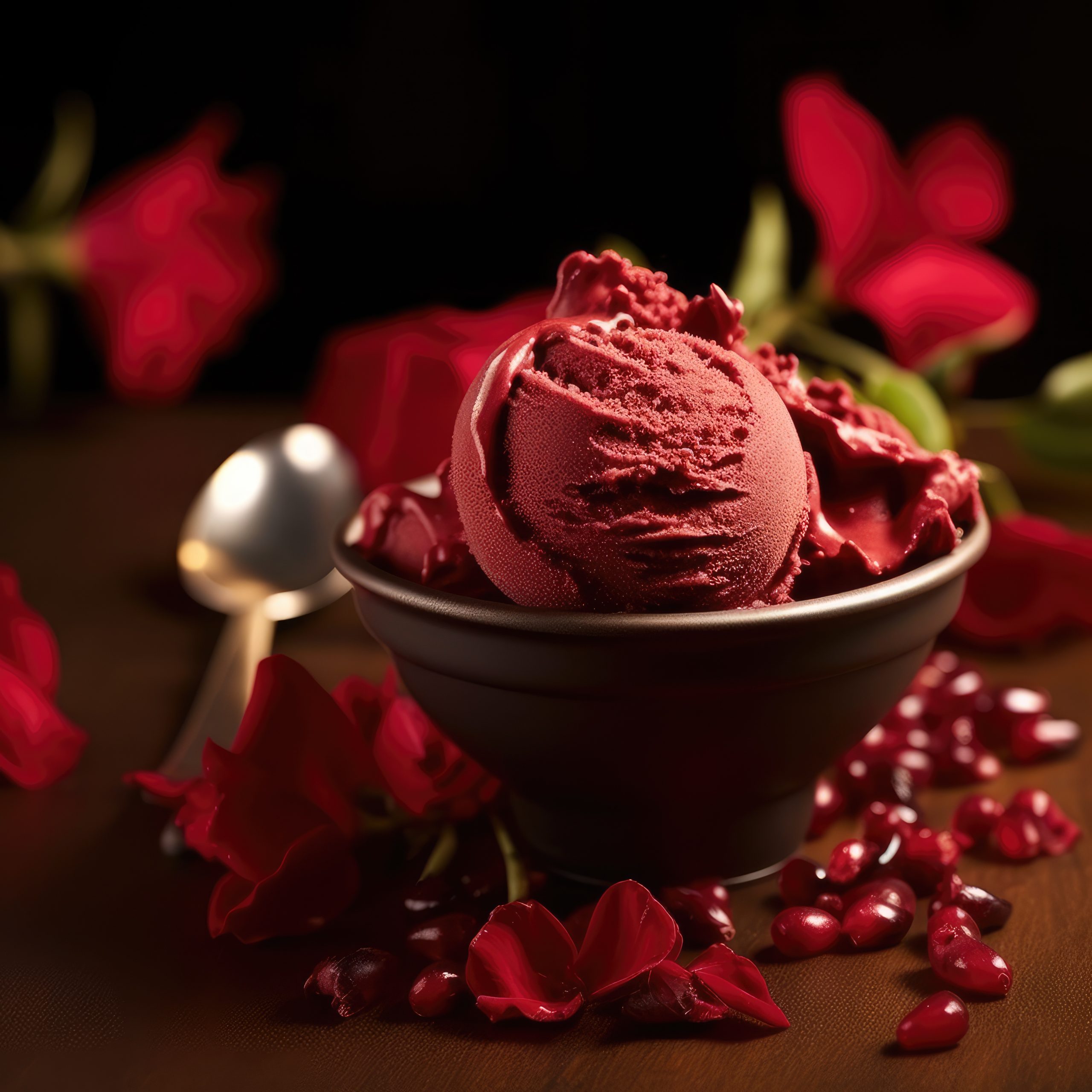 delicious ice cream with topping (1)